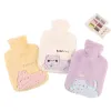 New water-filled portable Teddy plush cat hot water bag Item Picture